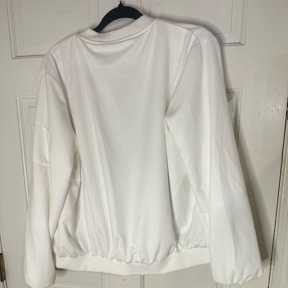 New size XL Zeagoo Womens Jacket Zipper Short Moto Biker Coat size festival - Picture 5 of 5